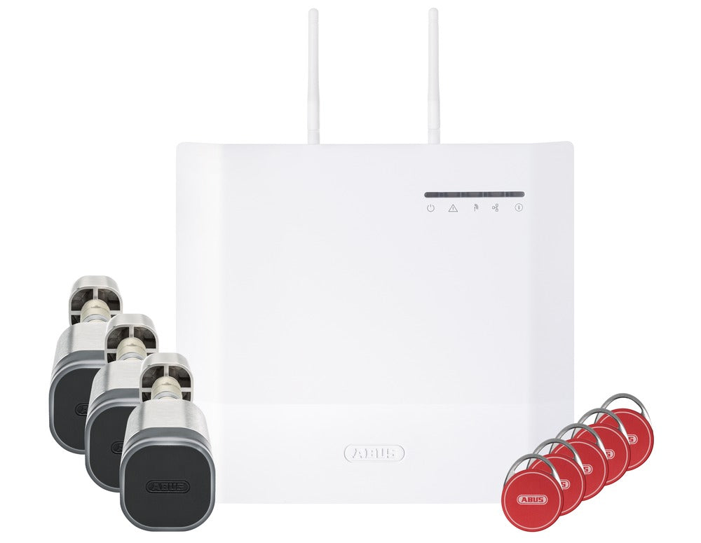 WLX Pro Plus Starterkit Intrusion PLUS schwarz | ABUS ACSE00036