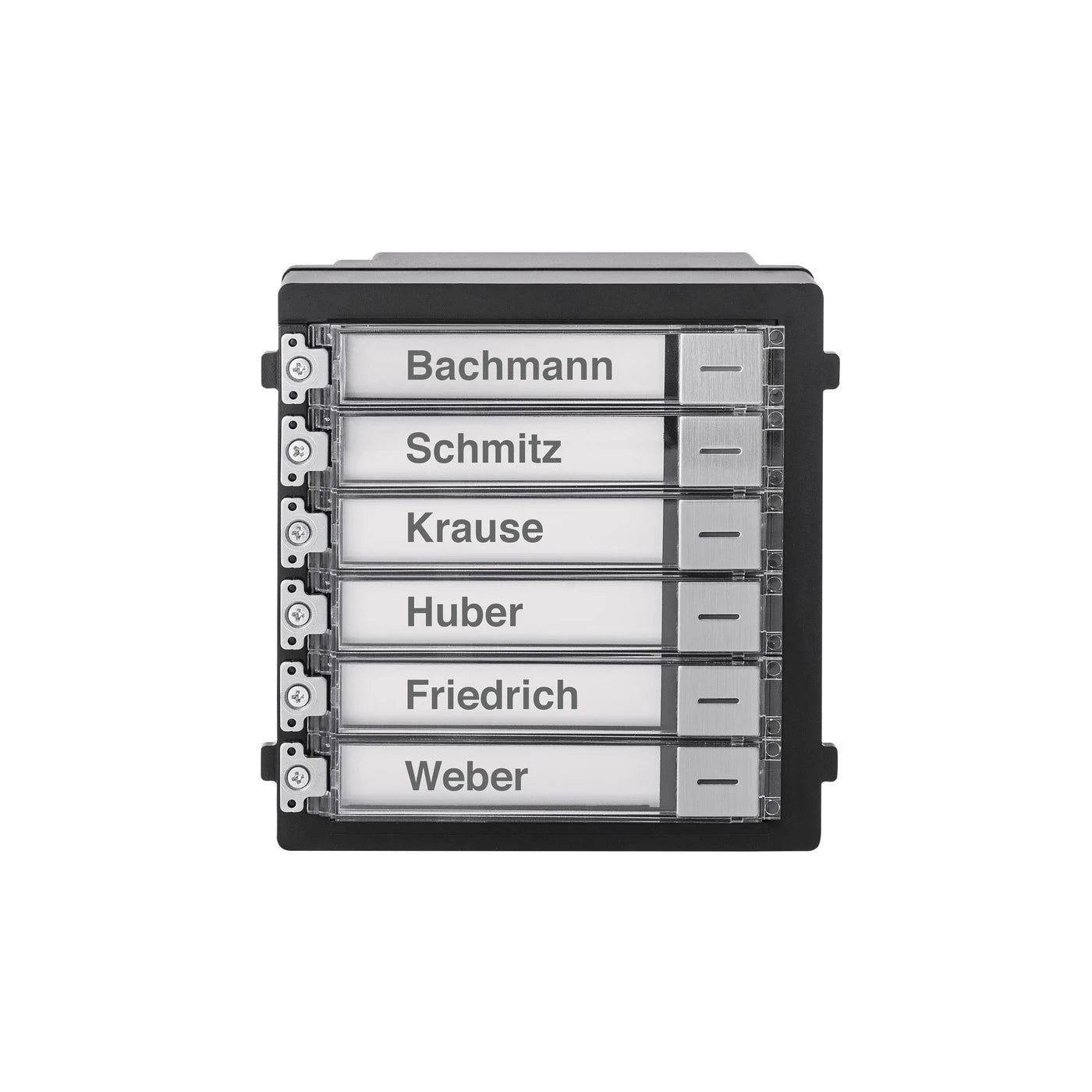 ABUS TVHS20020S - Klingeltasten-Modul (6 Tasten) für Türsprechanlage (Edelstahl)