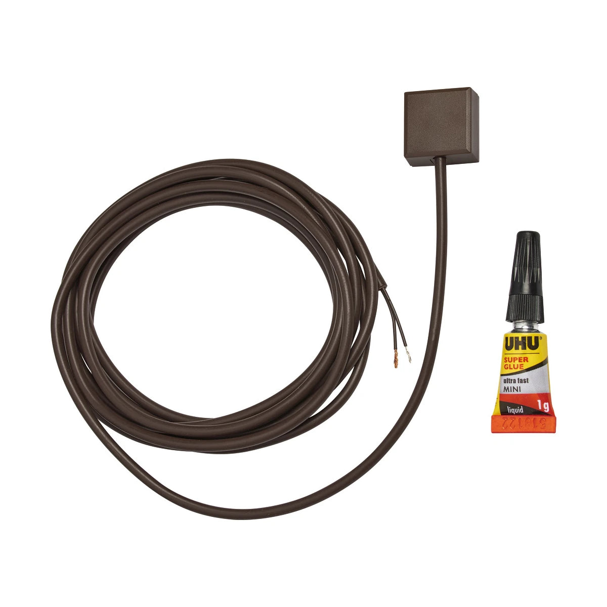 ABUS Glasbruchmelder mit Kleber FU7301 W/B