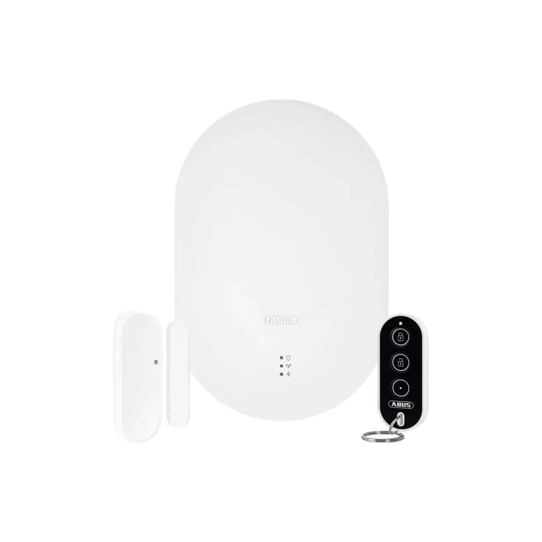 ABUS Wireless Siren Smartvest for Wireless Alarm System | Up to 100 dB Volume | Indoor and Outdoor Mounting | Battery Operated | White | 38832 ABUS Wireless Siren Smartvest for Wireless Alarm System | Up to 100 dB Volume | Indoor and Outdoor Mounting | Battery Operated | White | 38832
