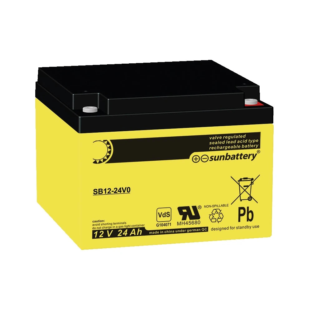 VdS-Notstromakku 12 V / 24 Ah | ABUS BT2240