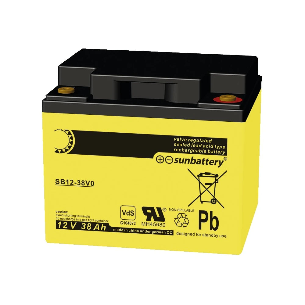 VdS-Notstromakku 12 V / 38 Ah | ABUS BT2400