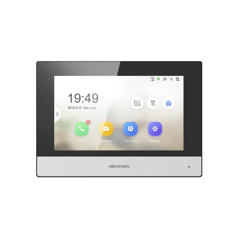 HIKVISION 7" IP Touch-Innenstation DS-KH6320-WTE1