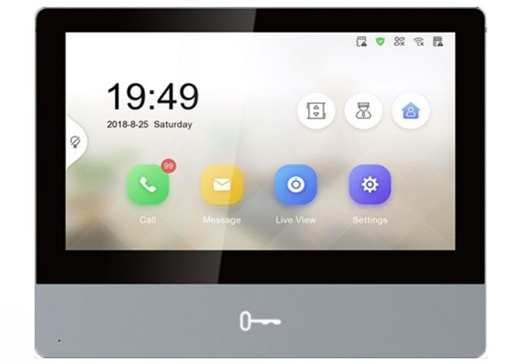 HIKVISION 7" IP Touch-Innenstation DS-KH8350-WTE1 (Reddot Design Award)