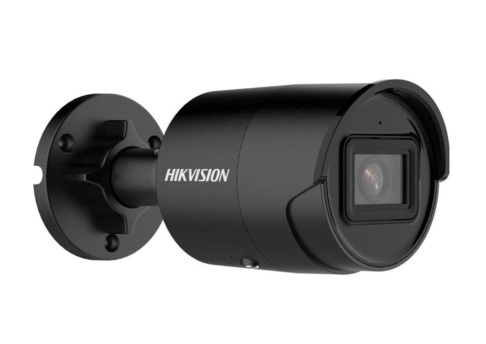 Caméra Hikvision IP Outdoor Mini Bullet 4 MPx (2,8 mm) DS-2CD2046G2-IU (C) noire