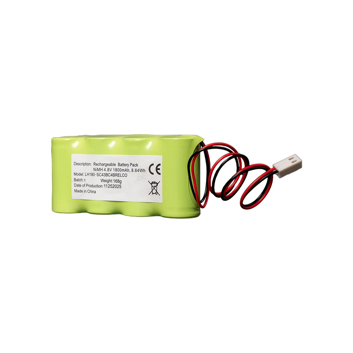 Jablotron NiMH Akku BAT-4V8 NiMH 1,8 Ah / 4,8 V