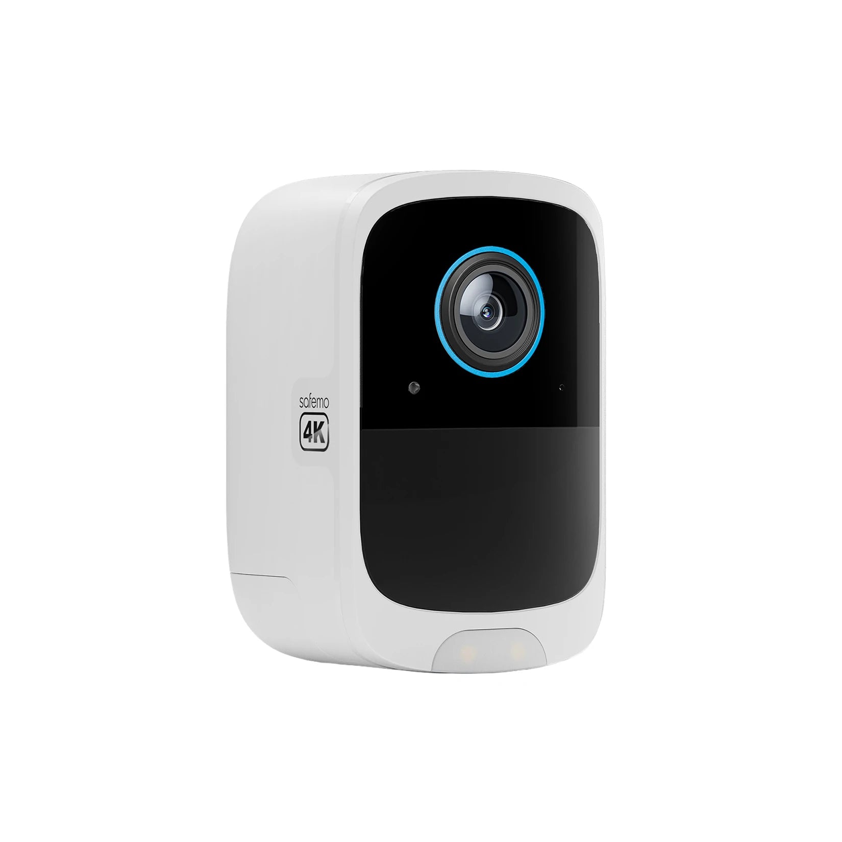 Safemo WLAN-Cube-Kamera (4K, IR) weiß