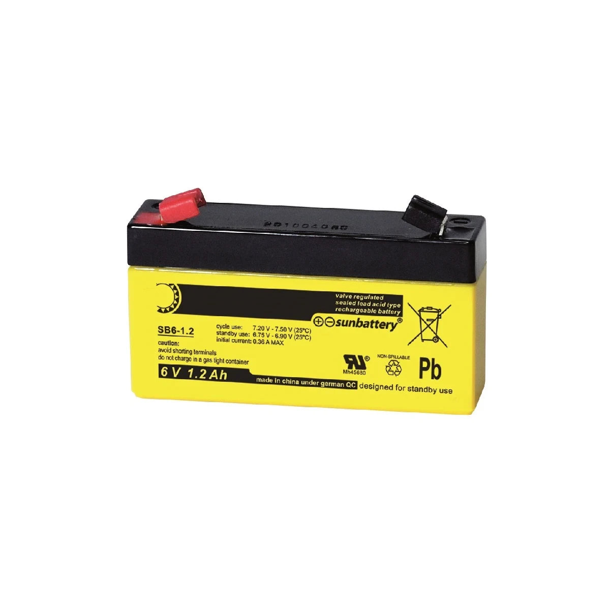 Notstromakku FU3821 für Secvest Funk-Universalmodul