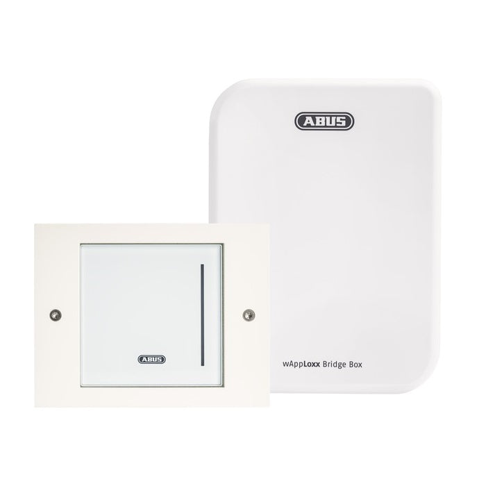WLX Pro Wall Reader-Set IP44 Access weiß | ABUS ACSE00011