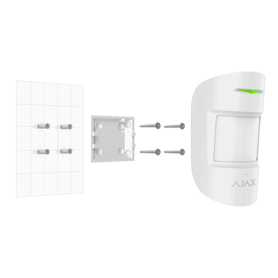 AJAX Funk-Bewegungsmelder "CombiProtect" PIR+Glasbruch