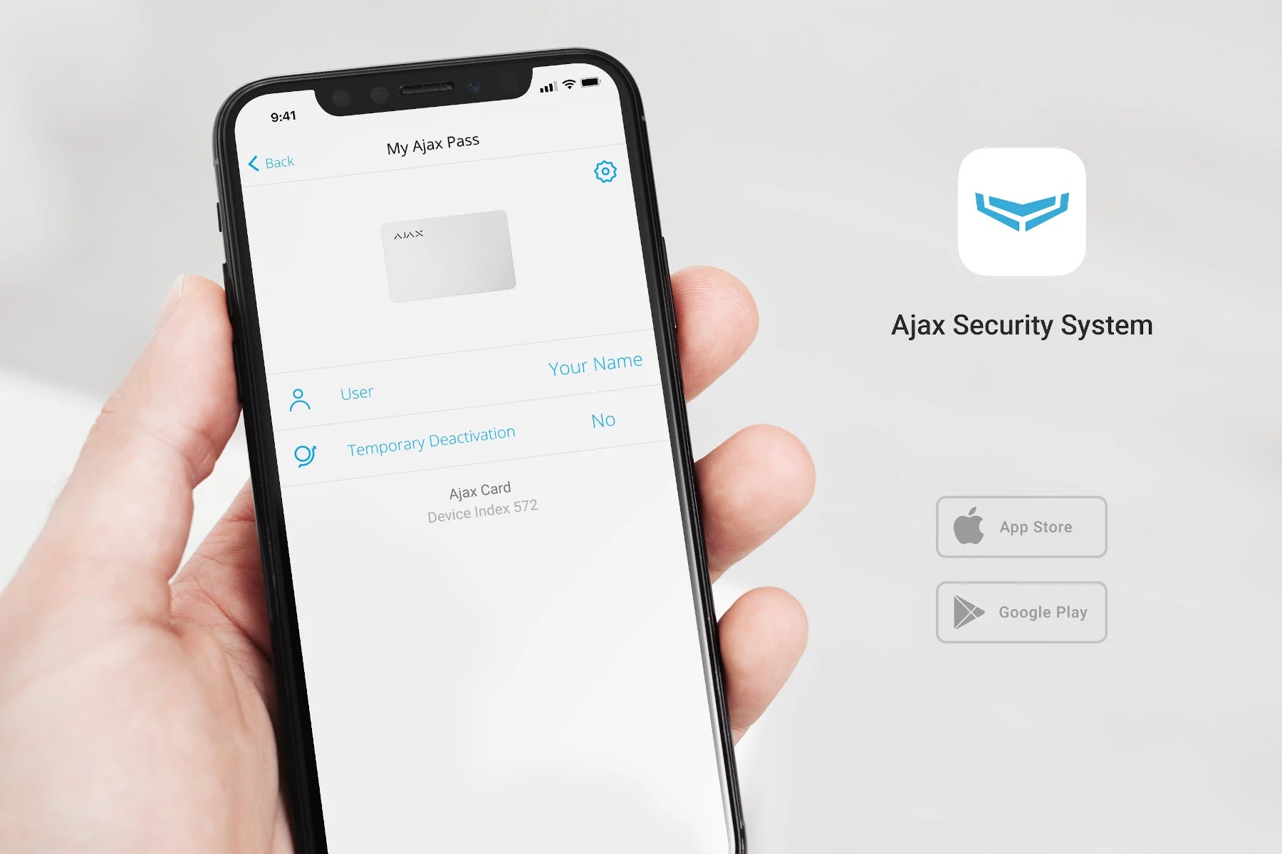 AJAX RFID Karte "Pass"