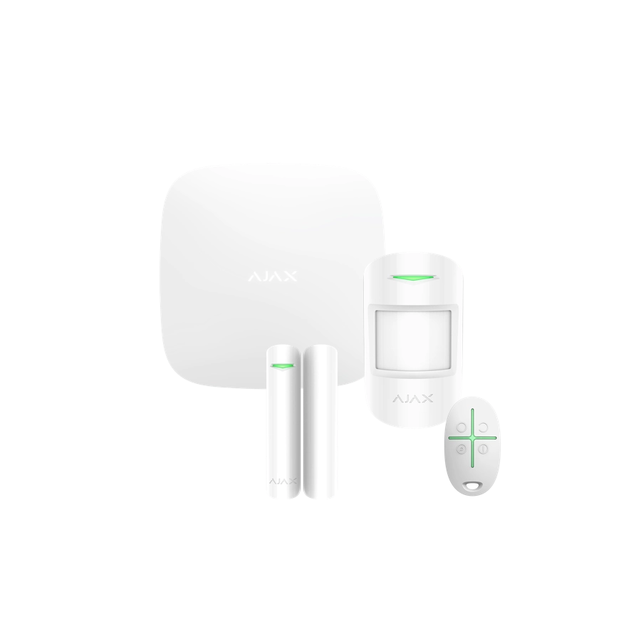 AJAX Funk-Starterset "Hub Kit 2 Plus" 4G (LTE)