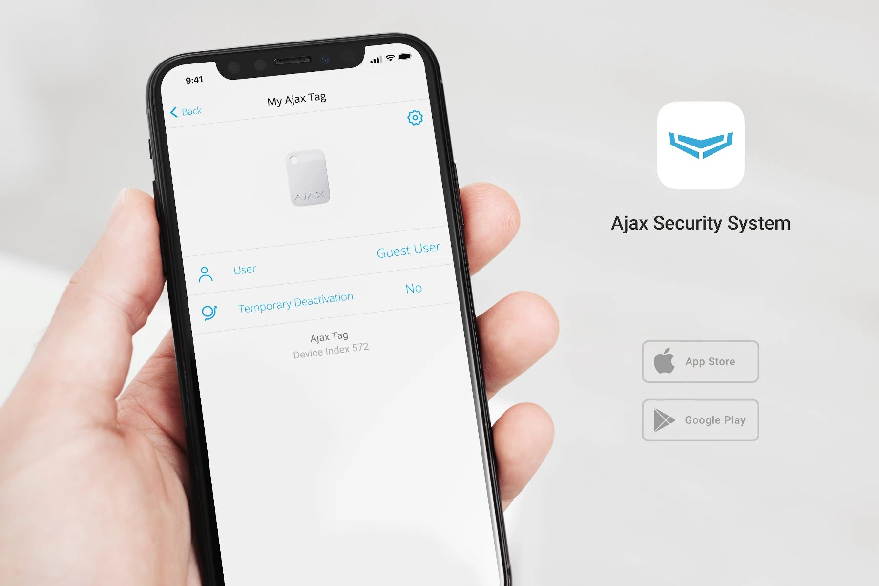 AJAX Proximity Chip "Tag"