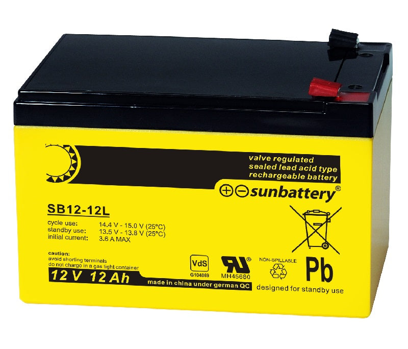 VdS-Notstromakku 12 V / 12 Ah | ABUS BT2120