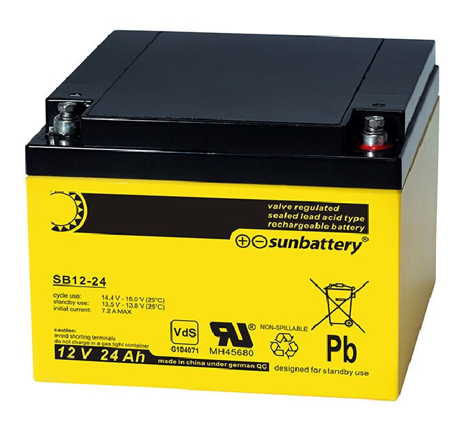 VdS-Notstromakku 12 V / 24 Ah | ABUS BT2240