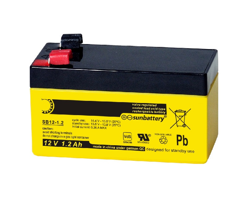 VdS-Notstromakku 12 V / 1,2 Ah | ABUS BT2012