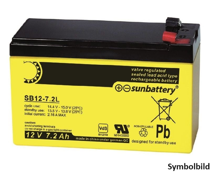 VdS-Notstromakku 12V / 7,2Ah | ABUS BT2070