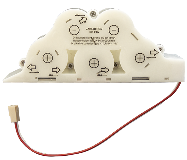 Jablotron Batteriehalter BH-80A inkl. Batterien für JA-80A