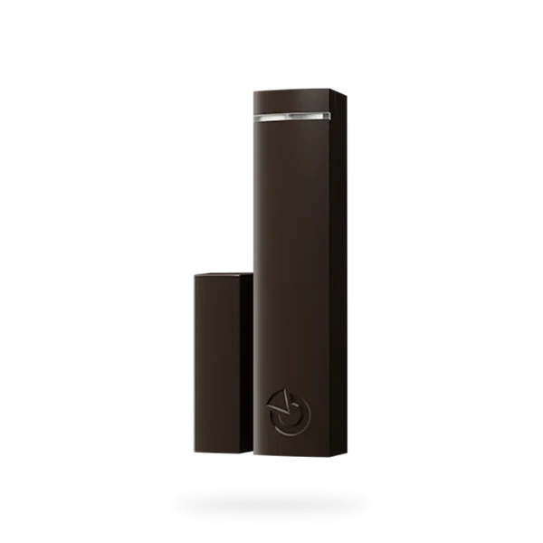 Jablotron Funk-Magnetkontakt JA-150MB mit 2x Eingang, braun