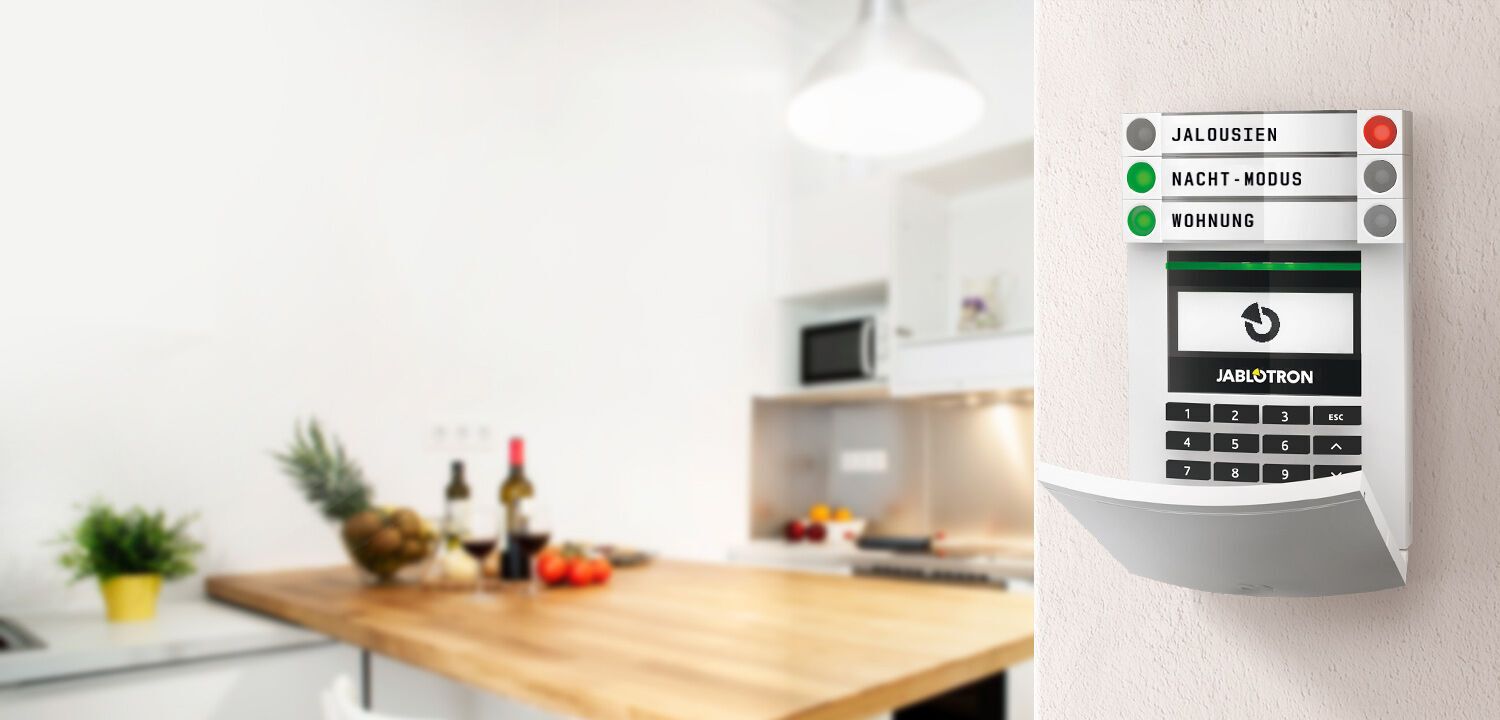 Jablotron Bediensegment JA-192E, anthrazit