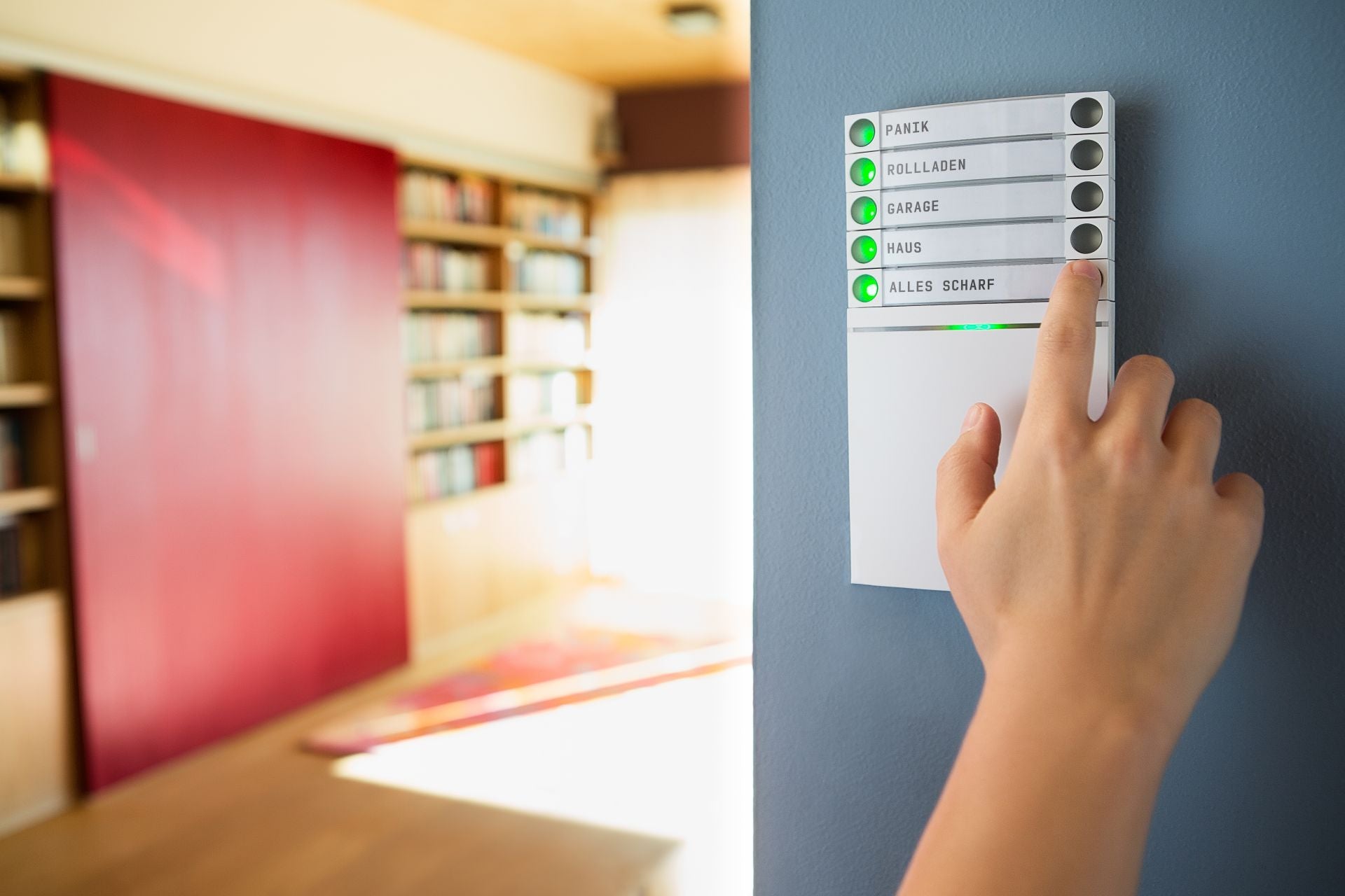 Jablotron Bediensegment JA-192E, grau