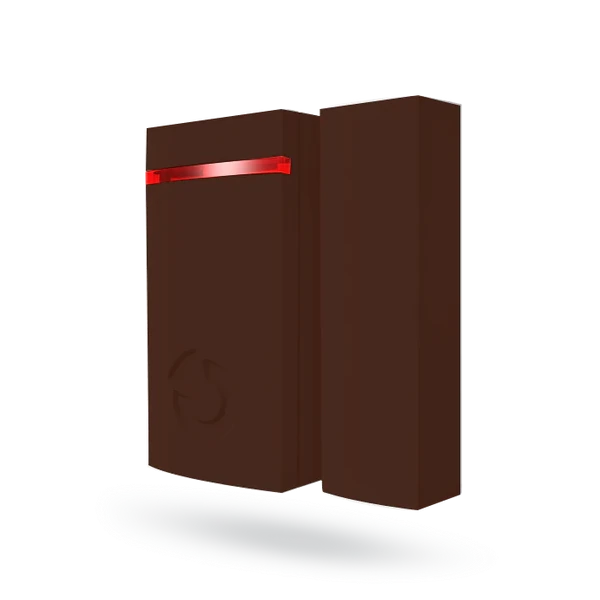 Jablotron Mini-Funk-Magnetkontakt JA-151MB, braun