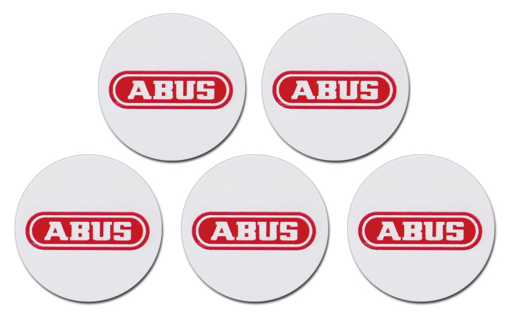 ABUS Smartvest/Terxon Proximity-Chip-Sticker (5er Pack) selbstklebend